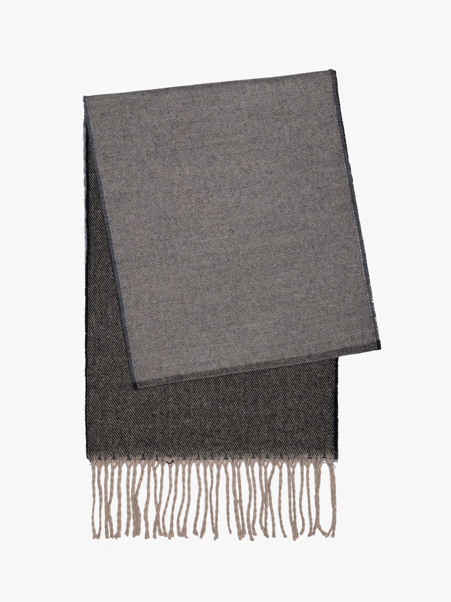 BLACK SCARF MR. BLUE