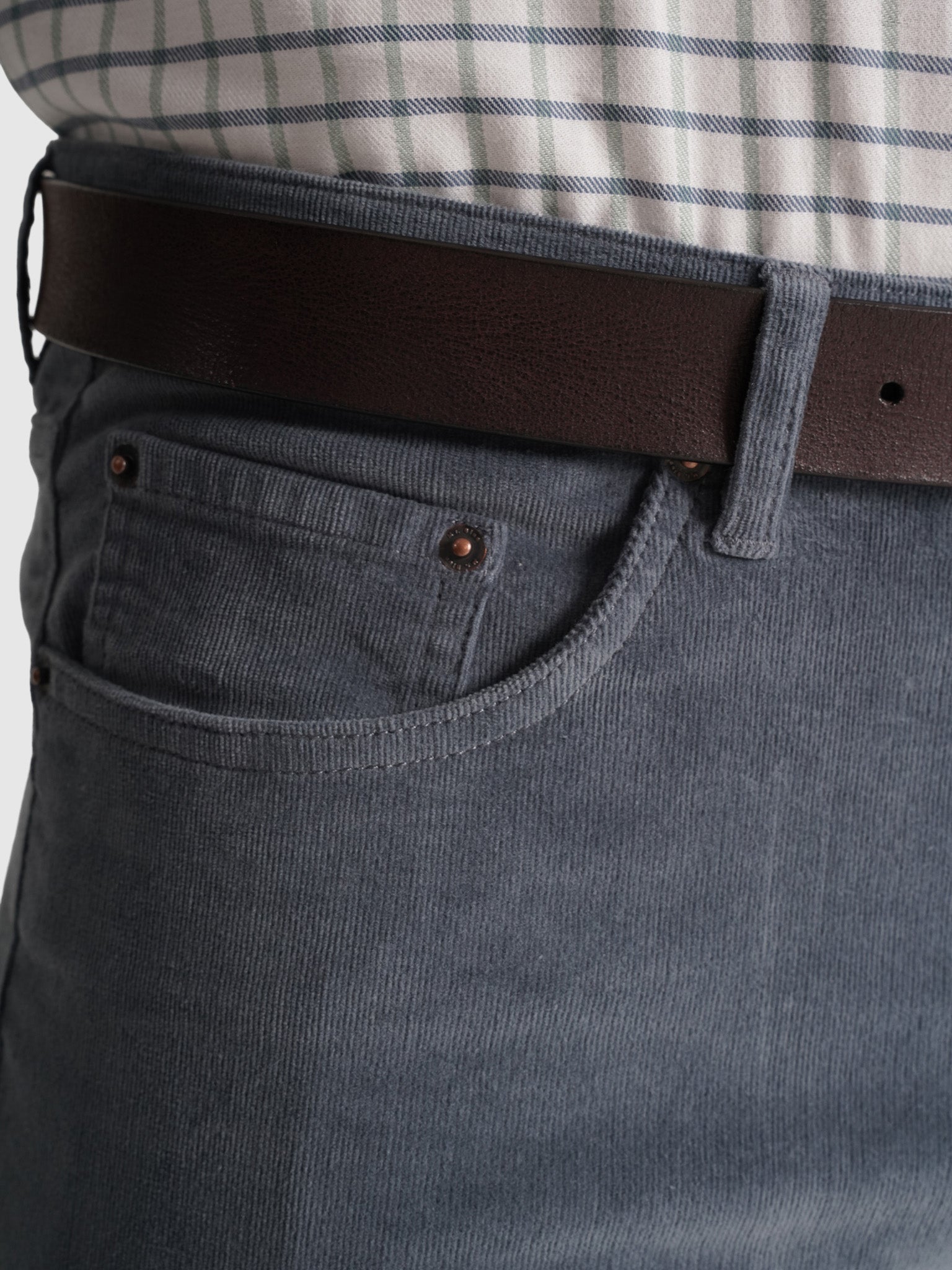 ALGODÓN AZUL SLIM FIT MR. AZUL