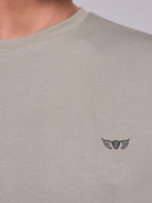 GREEN COTTON T-SHIRT SHORT SLEEVE REGULAR FIT MR. BLUE