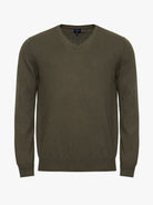 GREEN THIN PULLOVER LONG SLEEVE REGULAR FIT MR. BLUE