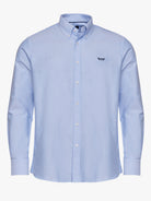 Camisa Algodão Azul Manga Comprida Regular Fit Mr. Blue