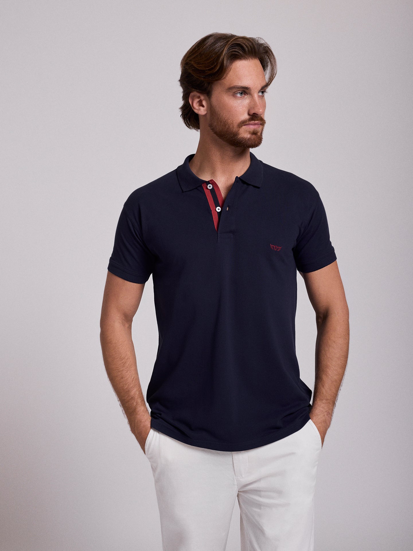 BLUE POLO SHORT SLEEVE REGULAR FIT MR. BLUE