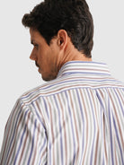 LONG SLEEVE GREEN SHIRT REGULAR FIT MR. BLUE