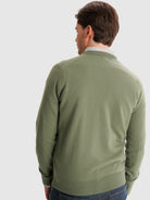 GREEN THIN PULLOVER LONG SLEEVE REGULAR FIT MR. BLUE