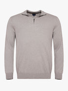 Pullover Algodão Cinzento Manga Comprida Regular Fit Mr. Blue