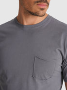 T-SHIRT AZUL MANGA CURTA REGULAR FIT MR. BLUE