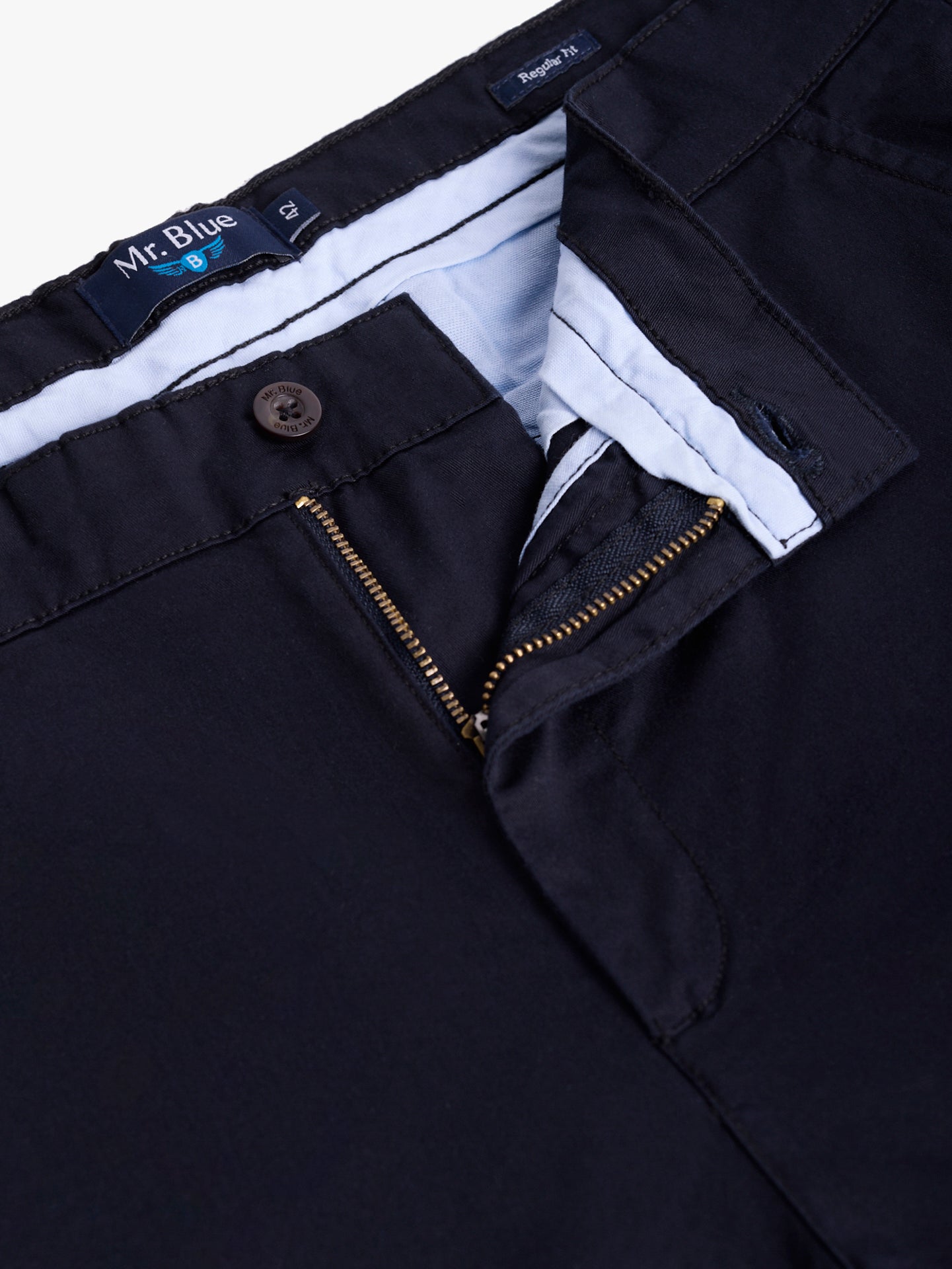 BLUE COTTON REGULAR FIT MR. BLUE