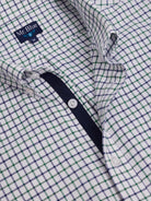 BLUE COTTON SHIRT SHORT SLEEVE REGULAR FIT MR. BLUE