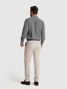 GREEN COTTON SHIRT LONG SLEEVE REGULAR FIT MARK BELLUCCI