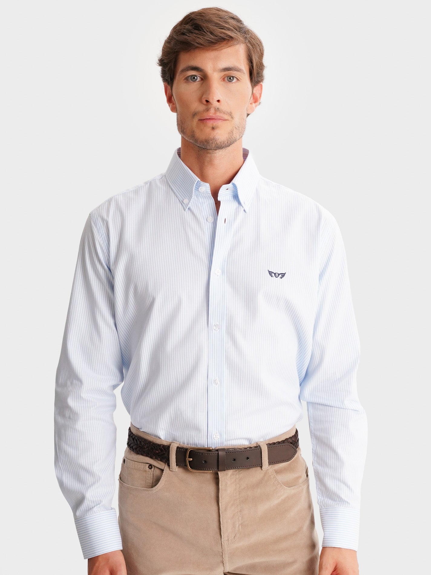 CAMISA MR AZUL REGULAR FIT. AZUL