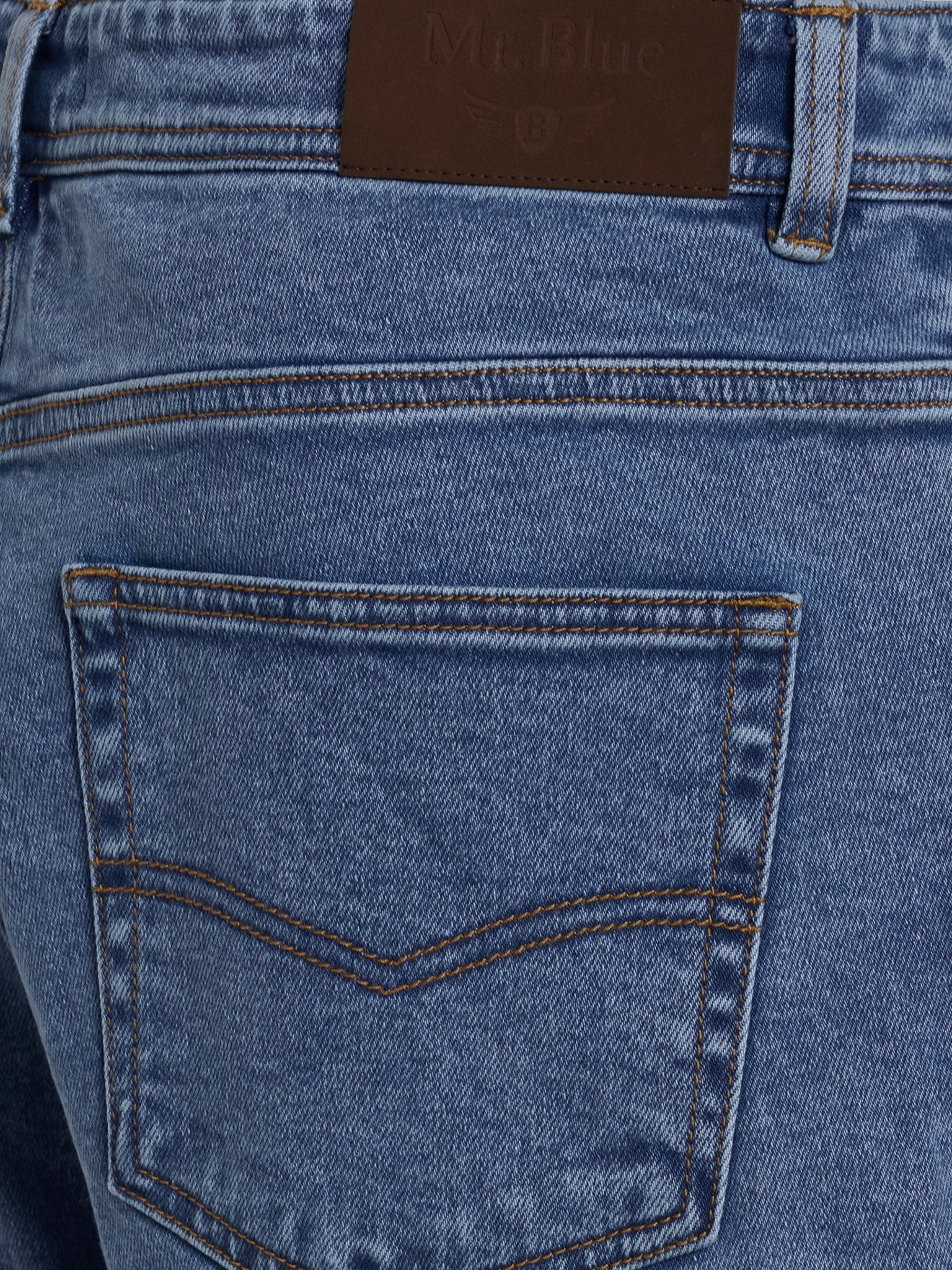 Calça Ganga Azuis Regular Fit Mr. Blue