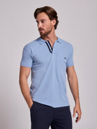 BLUE POLO SHORT SLEEVE REGULAR FIT MR. BLUE