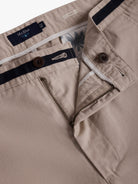 Calças Chinos Slim Fit Twill Beges Mr. Blue
