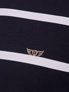 BLUE COTTON T-SHIRT SHORT SLEEVE REGULAR FIT MR. BLUE