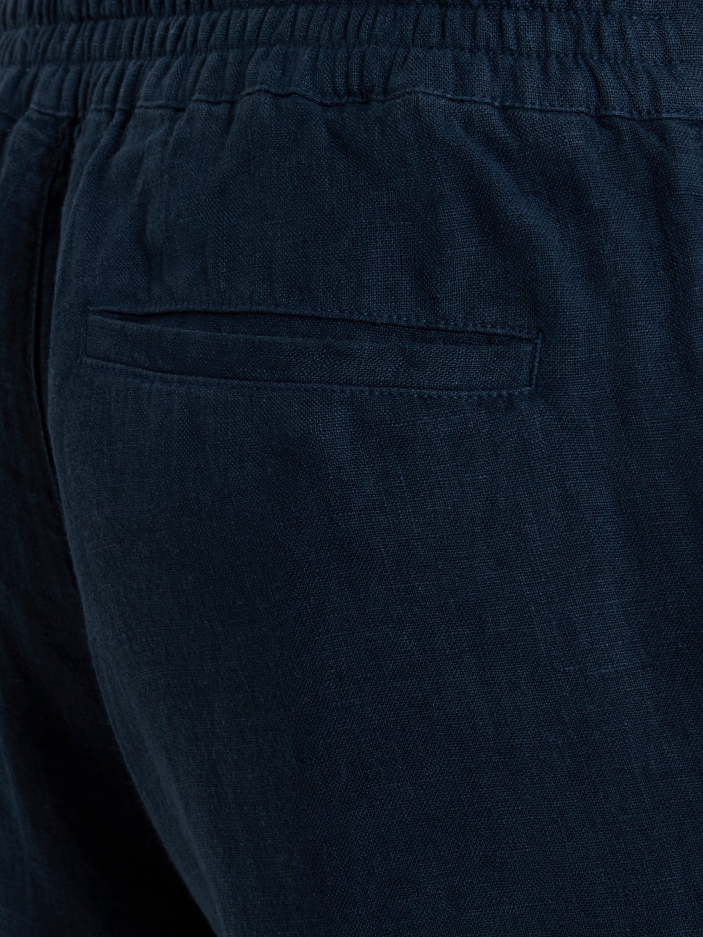 Calça Linho Azuis Regular Fit Mr. Blue