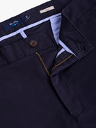 Calça Algodão Azuis Slim Fit Mr. Blue