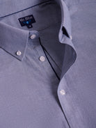 BLUE REGULAR FIT MR SHIRT. BLUE