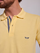 YELLOW POLO SHORT SLEEVE REGULAR FIT MR. BLUE