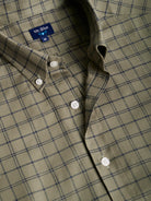 GREEN REGULAR FIT MR SHIRT. BLUE