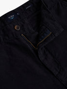 Calças Chinos Regular Fit Linho Azuis Mr. Blue