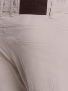 Calça Algodão Beges Regular Fit Mr. Blue