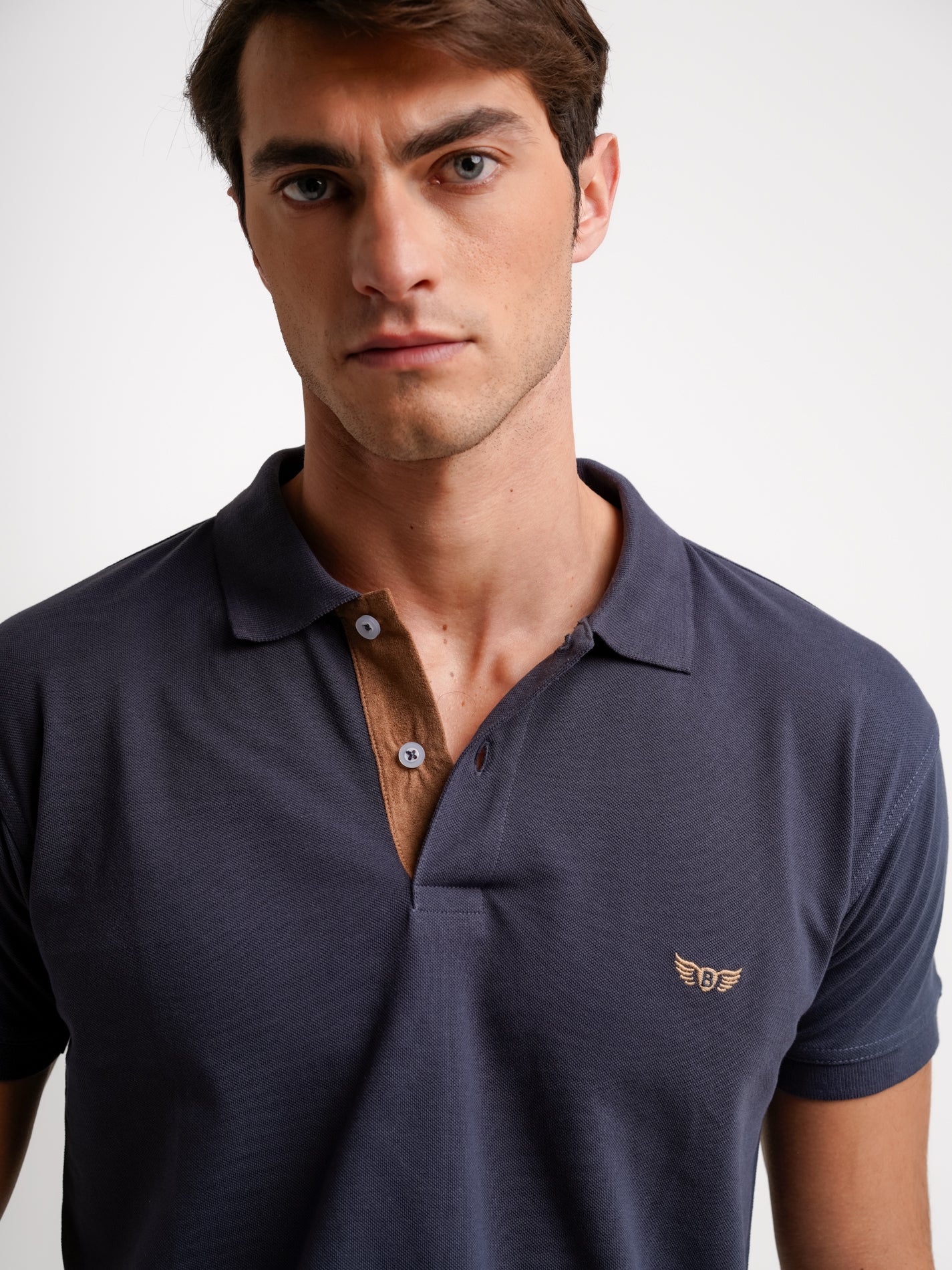 BLUE POLO SHORT SLEEVE REGULAR FIT MR. BLUE