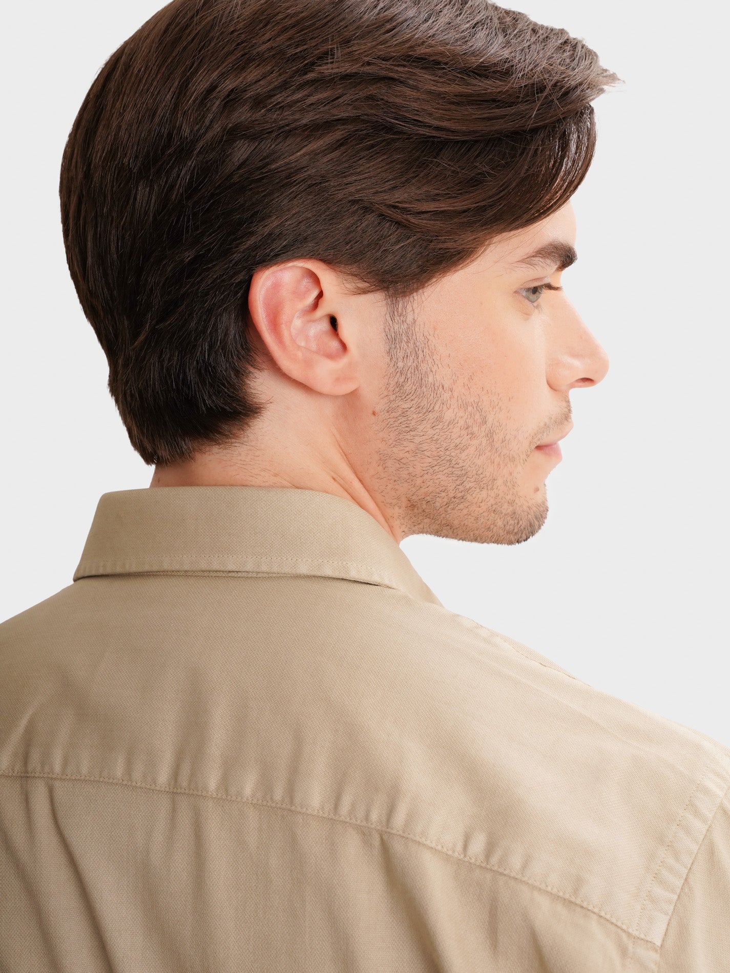 CAMISA MR BEIGE SASTRERÍA. AZUL