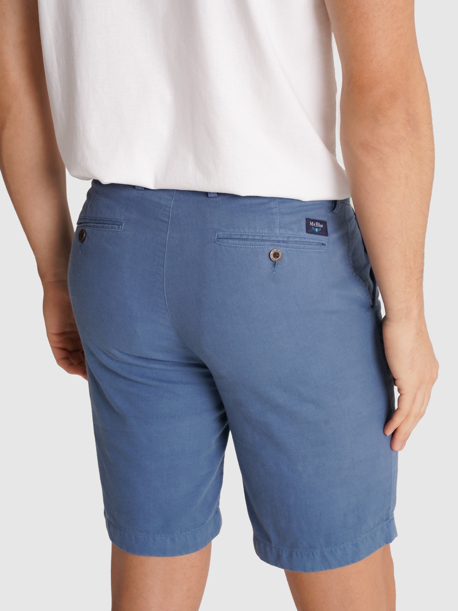 BERMUDA AZUIS REGULAR FIT MR. BLUE