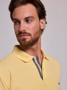 YELLOW POLO SHORT SLEEVE REGULAR FIT MR. BLUE