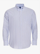 BLUE REGULAR FIT MR SHIRT. BLUE