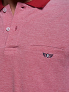 RED POLO SHORT SLEEVE REGULAR FIT MR. BLUE