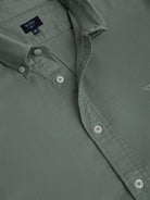 Regular Fit Dobby Green Mr. Blue Shirt