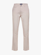 Calça Algodão Beges Slim Fit Mr. Blue