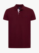 RED POLO SHORT SLEEVE REGULAR FIT MR. BLUE