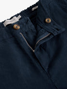 Calça Linho Azuis Regular Fit Mr. Blue