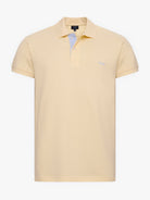 YELLOW POLO SHORT SLEEVE REGULAR FIT MR. BLUE