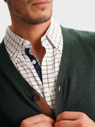 Pullover Fino Casaco Botao Mr. Blue