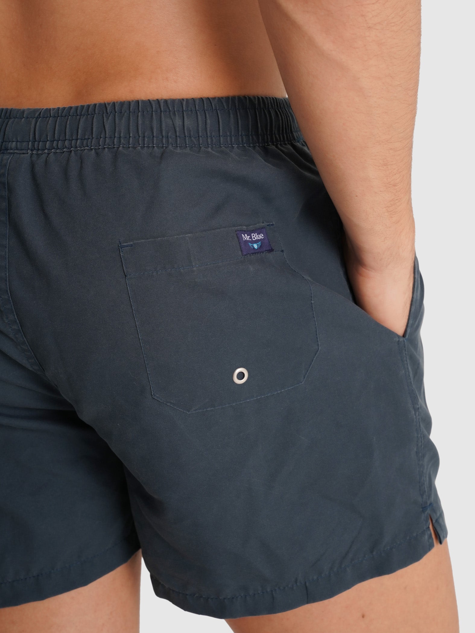 GRAY SWIMMING SUIT REGULAR FIT MR. BLUE