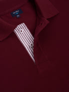 RED POLO SHORT SLEEVE REGULAR FIT MR. BLUE