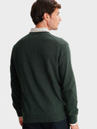 Pullover Fino Casaco Botao Mr. Blue