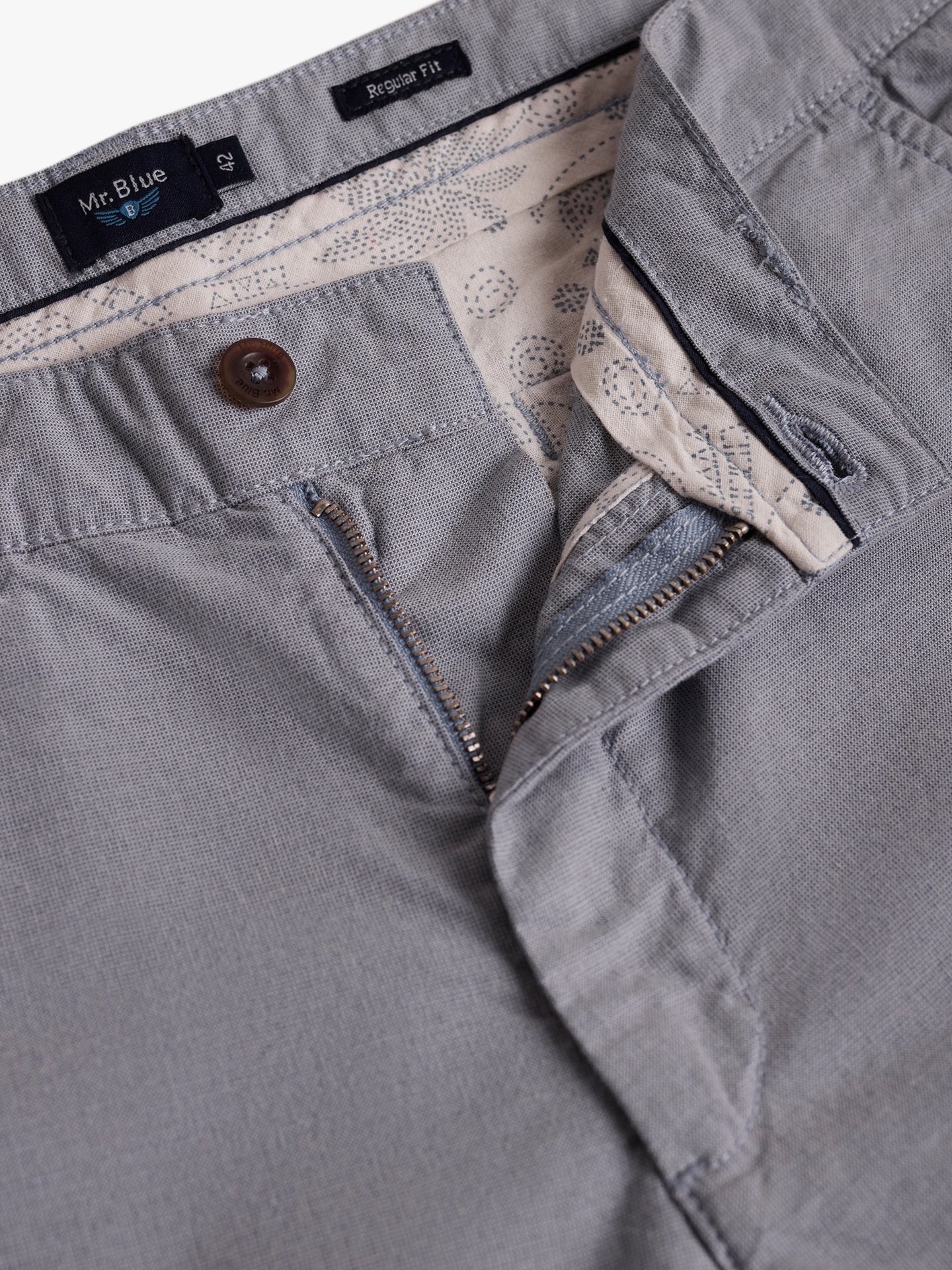 Mr. Blue Regular Fit Blue Shorts