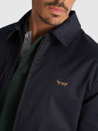 BLUSÃO AZUL MANGA COMPRIDA REGULAR FIT MR. BLUE