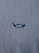 Camisa Linho Azul Manga Comprida Regular Fit Mr. Blue