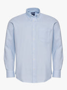 BLUE REGULAR FIT MR SHIRT. BLUE