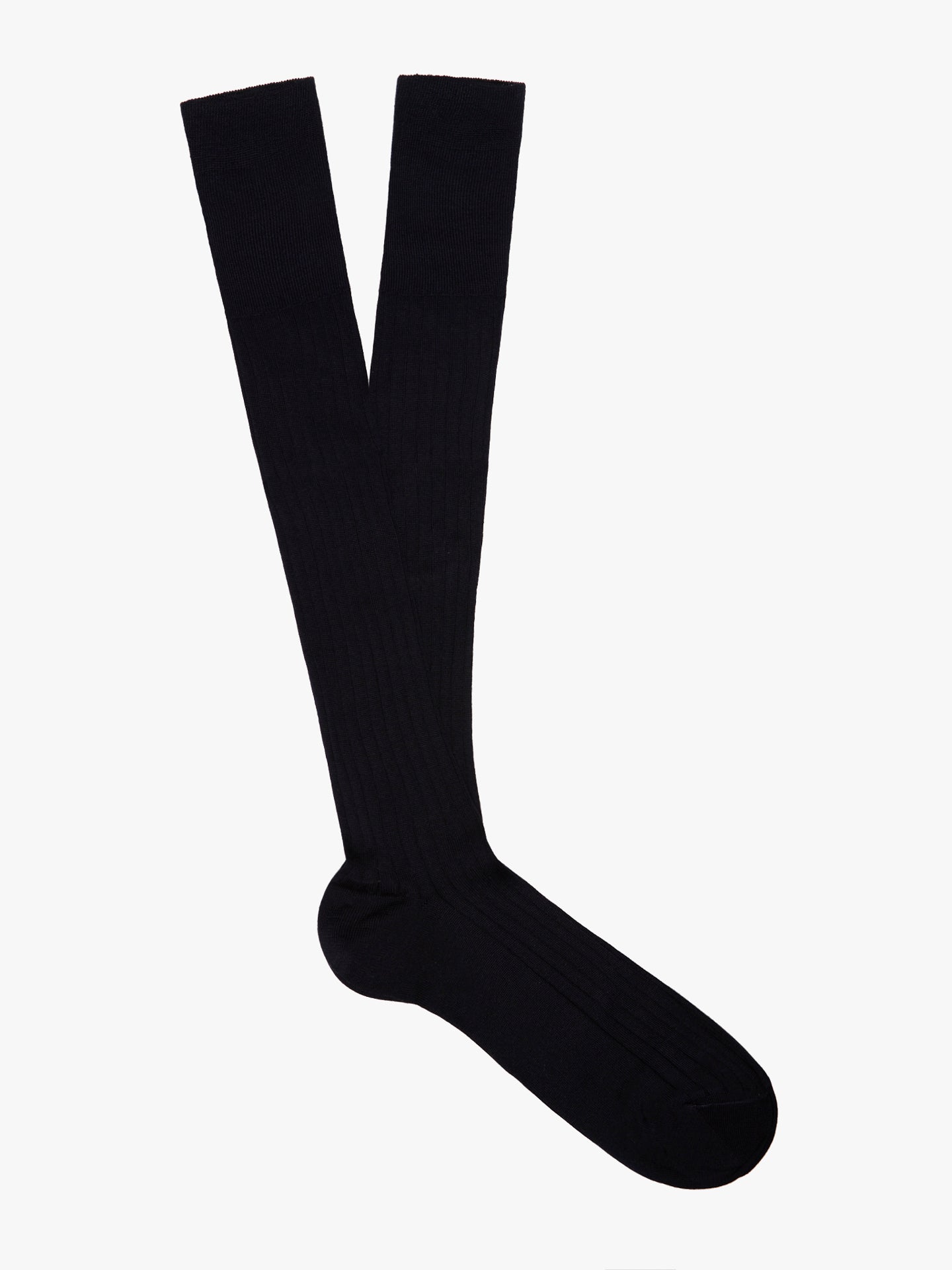 Meias Algodão Azuis Regular Fit Mr. Blue