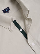 Camisa Algodão Verde Manga Comprida Regular Fit Mr. Blue