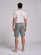 Bermuda Algodão Verdes Regular Fit Mr. Blue