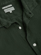 CAMISA LINHO VERDE MANGA COMPRIDA TAILORED FIT MARK BELLUCCI