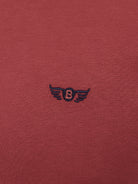 RED COTTON T-SHIRT SHORT SLEEVE REGULAR FIT MR. BLUE