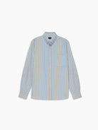 CAMISA OXFORD AZUL MANGA COMPRIDA REGULAR FIT MR. BLUE